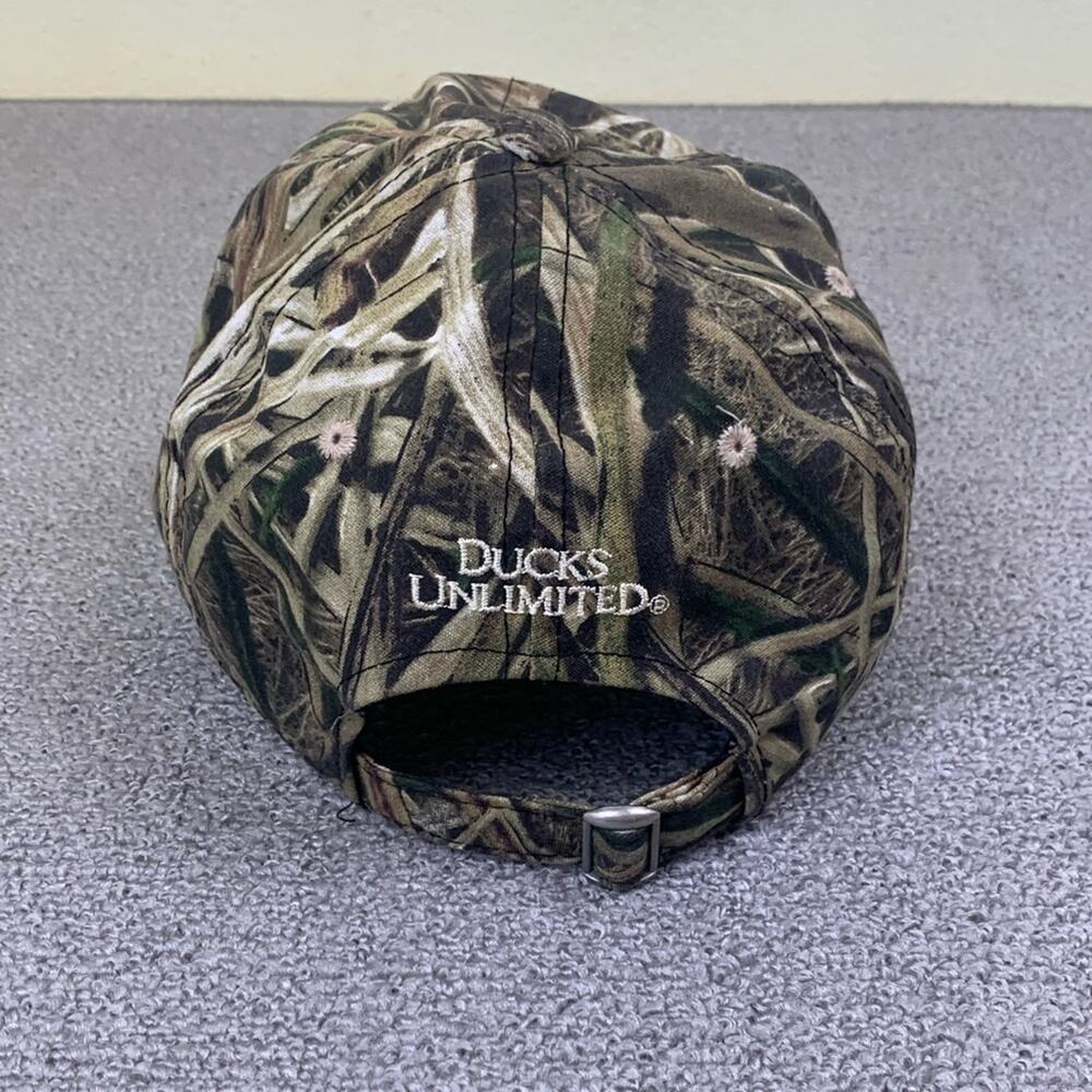 Ducks Unlimited Camo Cap / Hat Adjustable Strap Back One Size - Picture 3 of 7